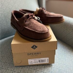 Sperry Men's Dark Brown Boat Shoes